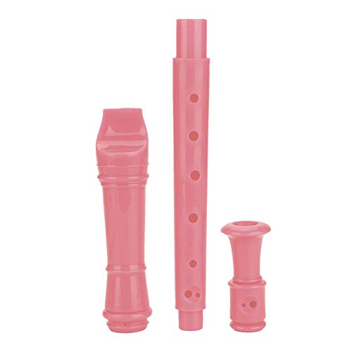 aqxreight 8 Loch Klarinette Flöte mit Stange und Anleitung für Kinderanfänger . verstehen.. . . . . . . einfach. Und. . Lernen. . mit. Führung. Anweisungen. Klarinette Flöte (PINK) von aqxreight