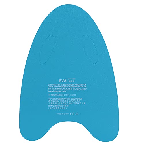 aqxreight A-förmiges Eva-Schwimmtraining für Anfänger-Leichtes Schwimmendes Kickboard mit Griff für Selbstvertrauen und Beinstärke (Blue) von aqxreight