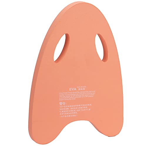 aqxreight A-förmiges Eva-Schwimmtraining für Anfänger-Leichtes Schwimmendes Kickboard mit Griff für Selbstvertrauen und Beinstärke (ORANGE) von aqxreight