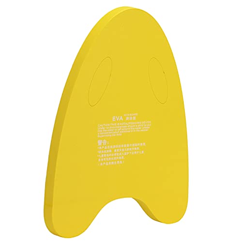 aqxreight A-förmiges Eva-Schwimmtraining für Anfänger-Leichtes Schwimmendes Kickboard mit Griff für Selbstvertrauen und Beinstärke (Yellow) von aqxreight