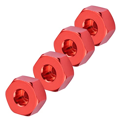 aqxreight Aluminiumlegierung 5 Mm Bis 12 Mm Rad Hub -Hub -Adapter für WPL 1634 RC Truck Silber (#4) von aqxreight