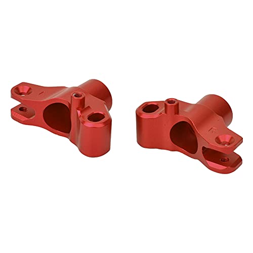 aqxreight Aluminiumlegierung Heck -Hub -Hub Träger für Optima RC Autoteile (Rot) von aqxreight
