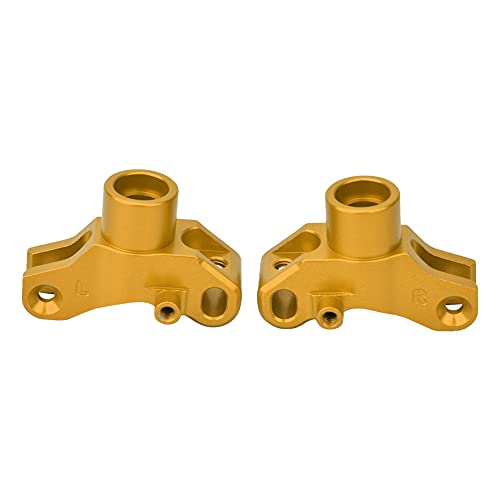 aqxreight Aluminiumlegierung Heck -Hub -Hub Träger für Optima RC Autoteile (Yellow) von aqxreight
