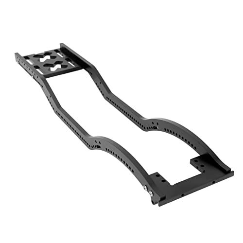 aqxreight Aluminiumlegierung RC -Auto -Chassis Set mit Vorderer und Hinterer Stoßstange für SC D90 1/10 RC Crawler Black Car Set1/10 Chassis mit Stoßstangensmetall Set für SC D901/ Karosserie (Black) aqxreight Aluminiumlegierung RC -Auto -Chassis Set mit Vorderer und Hinterer Stoßstange für SC D90 1/10 RC Crawler Black Car Set1/10 Chassis mit Stoßstangensmetall Set für SC D901/ Karosserie (Black) von aqxreight