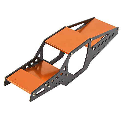 aqxreight Aluminiumlegierung RC Car Frame Body Shell Roll 1/24 RC -Auto -Upgrade Teile für Axiale SCX24 Silber (4) von aqxreight