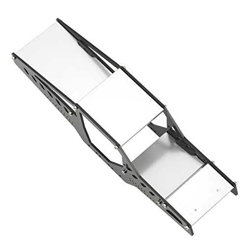 aqxreight Aluminiumlegierung RC Car Frame Body Shell Roll 1/24 RC -Auto -Upgrade Teile für Axiale SCX24 Silber (Silver) von aqxreight