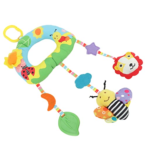 aqxreight Autospielzeug Neugeborene P Hanging Clamp/Holder auf Inf Kinderstärke Zahnen Gel Regenbogenauto Spielzeug Auto Toynewborn Auto Toy (Dreieck) von aqxreight