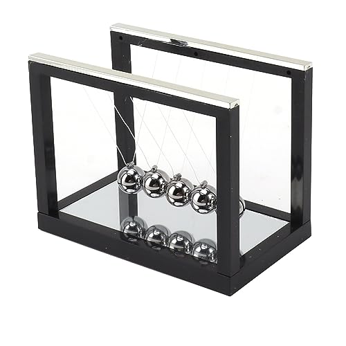 aqxreight Balance -Kugeln Edelstahl -Balance Bälle Bodspiegel Stressabbau Bälle Desktop Dekoration Spielzeug zu Diesem Premium Swin Ballsdesktop Ballsballbälle von aqxreight