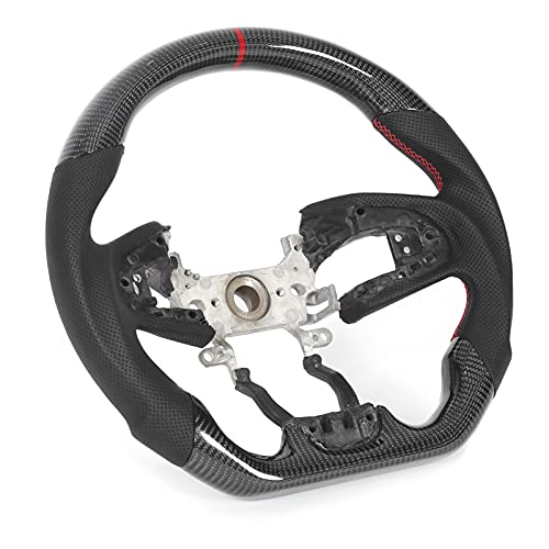 aqxreight Carbon-Lenkrad-Lenkrad-Nappa Perforated Lederersatz für FC 2016-2021 aqxreight Carbon-Lenkrad-Lenkrad-Nappa Perforated Lederersatz für FC 2016-2021 von aqxreight
