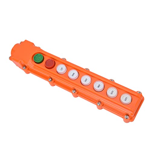 aqxreight Crane Fernbedienungsschalter Schaltschalter Druckknopfkasten Controller für Regendicht Verwenden 220 V/500 V COB? 63A von aqxreight
