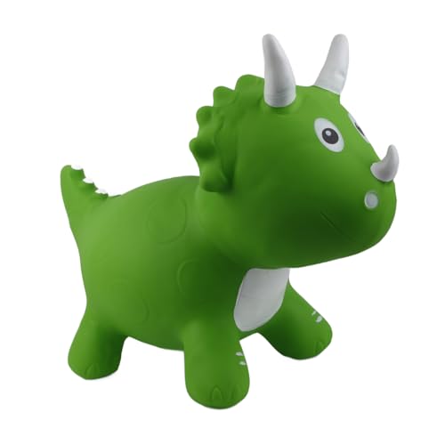 aqxreight Dinosaurier Hüpfungsfreie Tierfahrt auf Spielzeug mit Pumpe für Geschenke für Jungen und Mädchen von aqxreight