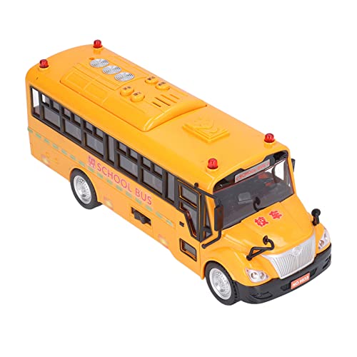 aqxreight Gelbe Schulbus Model Spielzeug Plastikauto -Spielfahrzeugfigur mit Eröffnungstüren Lichter Sounds Bus Ist EIN Tolles Schulbus Model Toyybellow Toyybellow aqxreight Gelbe Schulbus Model Spielzeug Plastikauto -Spielfahrzeugfigur mit Eröffnungstüren Lichter Sounds Bus Ist EIN Tolles Schulbus Model Toyybellow Toyybellow von aqxreight