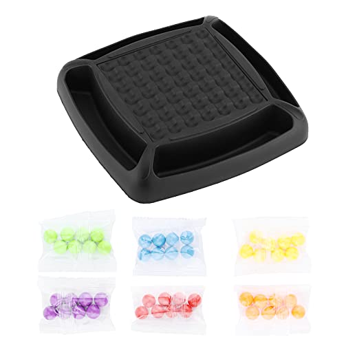 aqxreight Kids Interactive Brain Development Toy mit Farbenfrohen Eliminierungsspiel und Puzzle -Schach -Set für Frühes Lernen von aqxreight