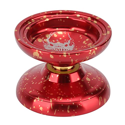 aqxreight Kinderspielzeug Reagieren Nicht Mehr auf die Fähigkeit, mit Ausgewogener Rotation und Stilvolles Design zu Meistern (Rot mit Gold) von aqxreight