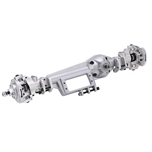 aqxreight Metall Komplett Vordere Achse für Axiale RBX10 Ryft 1/10 RC Crawler Car Upgrade Teile Silber (Silver) von aqxreight