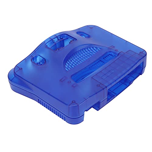 aqxreight N64 Retro Video Game Console Ersatzfall Transucent Blue Shell mit Zubehör Kit aqxreight N64 Retro Video Game Console Ersatzfall Transucent Blue Shell mit Zubehör Kit von aqxreight