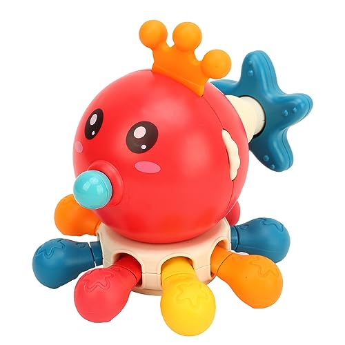 aqxreight OCT PR -Spielzeug 12 Bis 18 Monate Taktile Sensorische Sensory Multiple Play OCT Musical Toys Pulling St Sensory Toy Blue PR Spielzeug 12 Bis 18 Monate Toyoct Musical Toyct Finger (Rot) von aqxreight