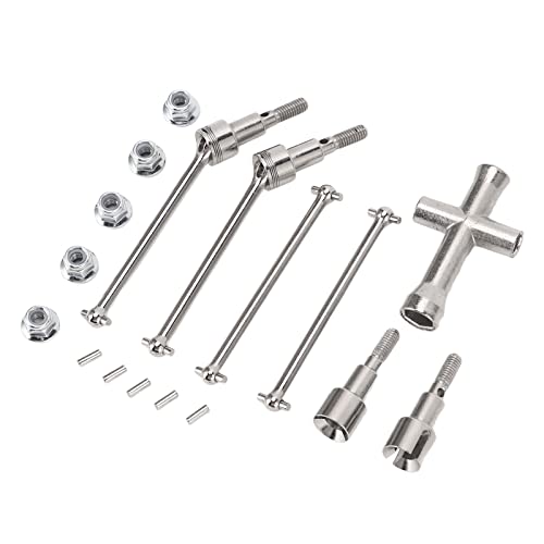 RC Auto Antriebswelle Vorne Hinten Fernbedienung Auto Zubehör Passend für SCY 1/16 16103 16201 16101 16102 Pro RC Autos von aqxreight