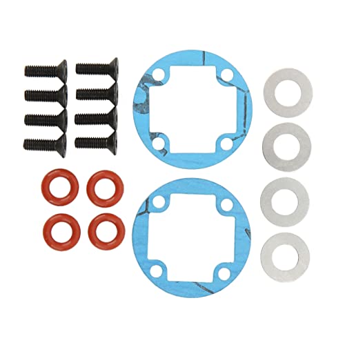 aqxreight RC Differential Carrier Case 29 Mm Aluminiumlegierung Getriebeabdeckung Rot für 1/7 1/8 von aqxreight