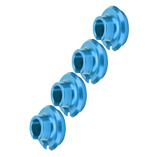 aqxreight RC Shock Spring Cup Upgrade -Zubehör für HSP/RGT/Himoto/Redcat 1/10 RC -Auto Geeignet (Blue) von aqxreight