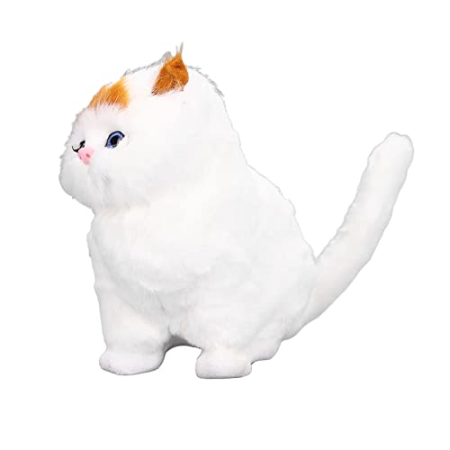 aqxreight Simulation Tier Schöne Lebensechte Simulation Tierkatze Puppe mit Klang für Home Dekoration Süßes Wirklich Gut Ist Cu Catlifelik CatSimulation Katze mit aqxreight Simulation Tier Schöne Lebensechte Simulation Tierkatze Puppe mit Klang für Home Dekoration Süßes Wirklich Gut Ist Cu Catlifelik CatSimulation Katze mit von aqxreight