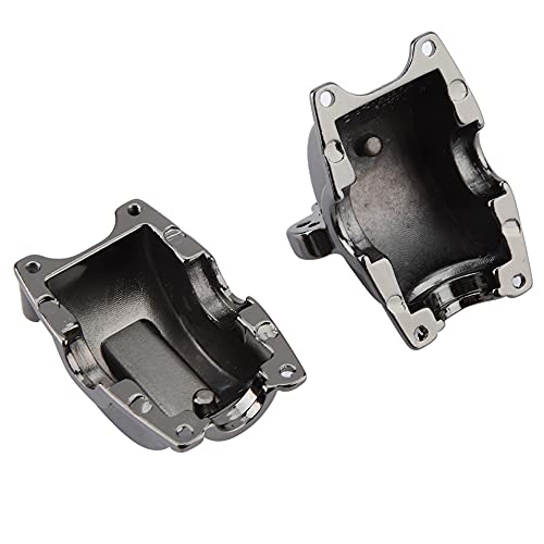 aqxreight Vorder- und Hintere Getriebe -Mount Upgrade Teile für Wltoys A959 A979 A969 1/18 RC Auto Silber (Ti-Farbe) von aqxreight