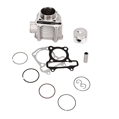 aqxreight Zylinderkolbenring, Zylinder aus Aluminiumlegierung mit Dichtung für GY6 Scooter ATV Go Karts, Professionelle Ersatzteile für Stabile Leistung aqxreight Zylinderkolbenring, Zylinder aus Aluminiumlegierung mit Dichtung für GY6 Scooter ATV Go Karts, Professionelle Ersatzteile für Stabile Leistung von aqxreight