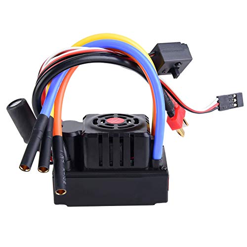 aqxreight wasserdichte Bürstenlose 120A ESC 6s 24 V Speed ​​Controller für 1/8 RC -Auto -LKW Sensor XT60 (Es Macht keinen Sinn, T -Stecker) von aqxreight