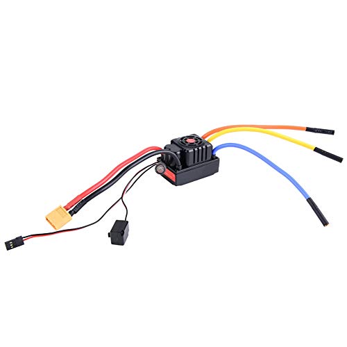 aqxreight wasserdichte Bürstenlose 120A ESC 6s 24 V Speed ​​Controller für 1/8 RC -Auto -LKW Sensor XT60 (Gefühl über XT60) von aqxreight