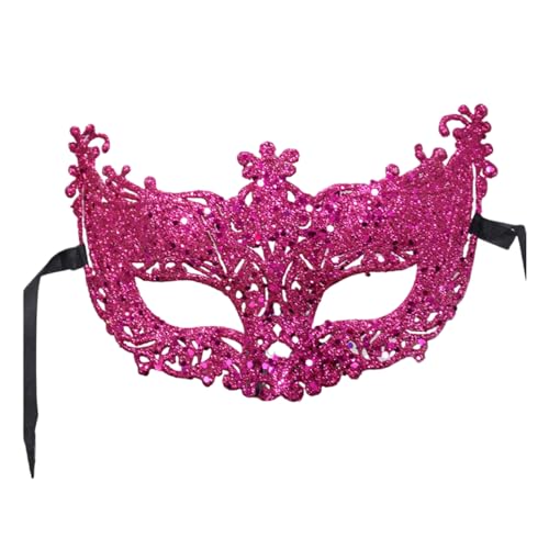 Pailletten Maskerade Venezianer für Frauen Party Halloween Weihnachten halbes Gesicht Auge Cosplay Requisiten von arenmi