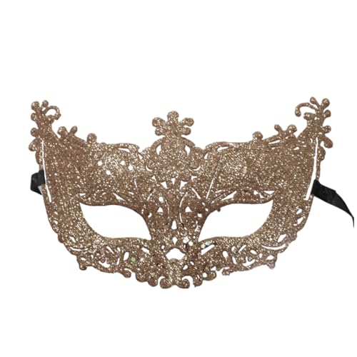 Pailletten Maskerade Venezianer für Frauen Party Halloween Weihnachten halbes Gesicht Auge Cosplay Requisiten von arenmi