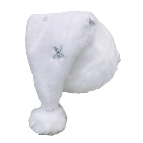 arenmi Pailletten-Stern-Plüsch-Weihnachtsmannmützen für Weihnachtsfeier, Versammlungen, saisonale Feiertage, langer Schwanz, Weihnachtsmannmütze, Festival-Haus-Dekorationen arenmi Pailletten-Stern-Plüsch-Weihnachtsmannmützen für Weihnachtsfeier, Versammlungen, saisonale Feiertage, langer Schwanz, Weihnachtsmannmütze, Festival-Haus-Dekorationen von arenmi