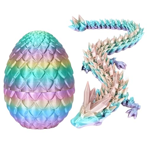 3D-Drachenei, Kristall-Drache im Drachenei, Überraschungsei, bewegliches Drachen-Fidget-Spielzeug, Heimbüro-Dekoration, Schreibtisch-Spielzeug für Kinder und Erwachsene 3D-Drachenei, Kristall-Drache im Drachenei, Überraschungsei, bewegliches Drachen-Fidget-Spielzeug, Heimbüro-Dekoration, Schreibtisch-Spielzeug für Kinder und Erwachsene von arrderly