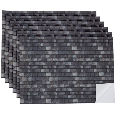 arricraft 6 Blatt Selbstklebende Dachziegel Miniatur Puppenhaus Tapete Dach Und Bodendekoration Graue Ziegel Tapete Zum Abziehen Und Aufkleben Für Puppenhäuser Im Maßstab 1:12 11.4 x 8.23 Zoll arricraft 6 Blatt Selbstklebende Dachziegel Miniatur Puppenhaus Tapete Dach Und Bodendekoration Graue Ziegel Tapete Zum Abziehen Und Aufkleben Für Puppenhäuser Im Maßstab 1:12 11.4 x 8.23 Zoll von arricraft