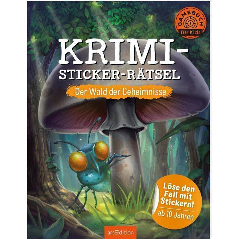 Krimi-Sticker-Rätsel  -  Der Wald der Geheimnisse von ars edition