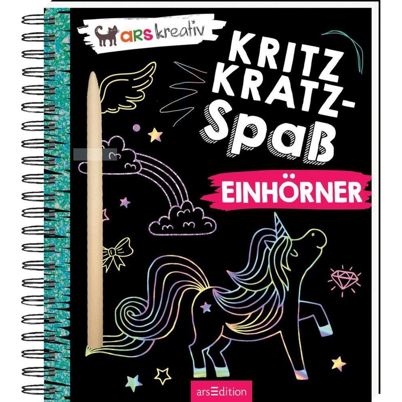 Kritzkratz - Einhörner von ars edition