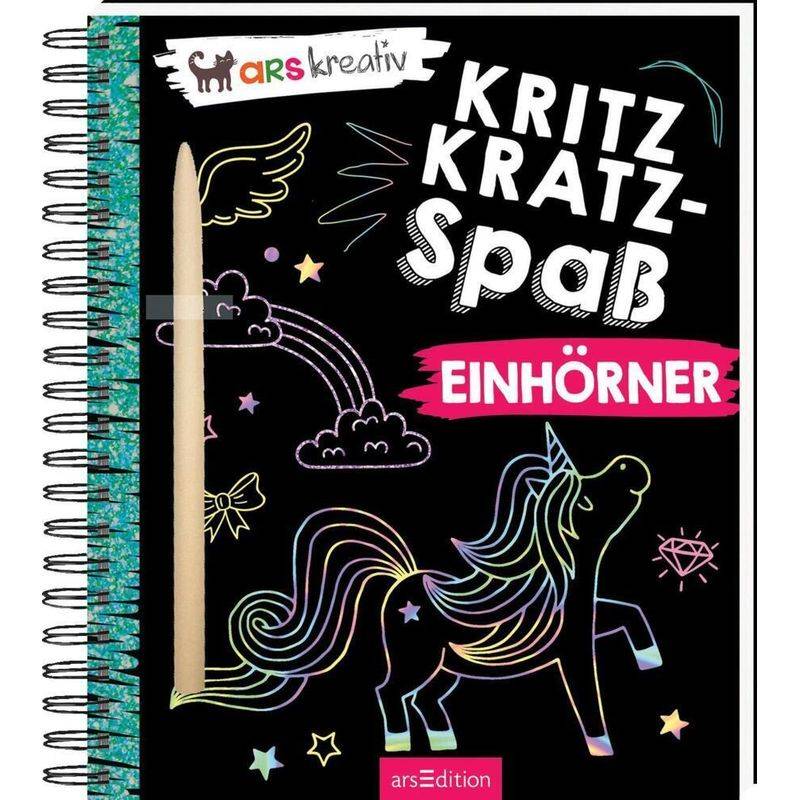 Kritzkratz - Einhörner von ars edition