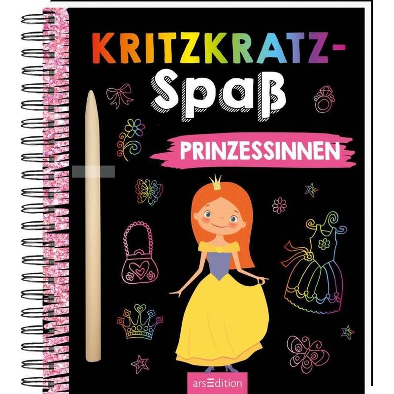 Kritzkratz-Spaß Prinzessinnen von ars edition