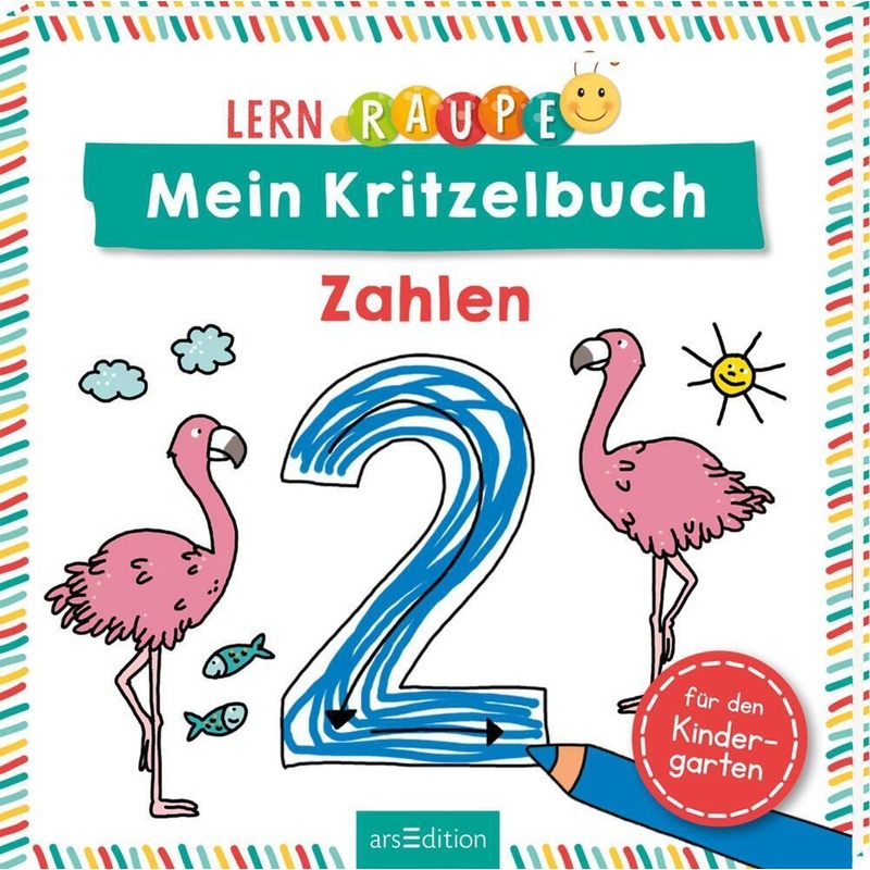 Lernraupe - Mein Kritzelbuch Zahlen von ars edition