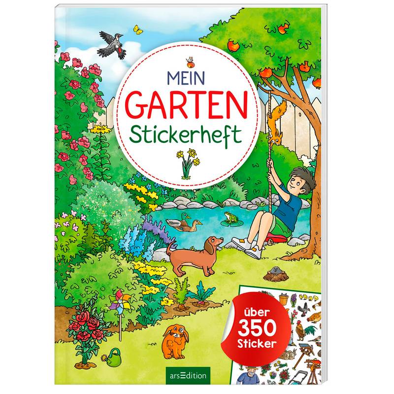 Mein Garten-Stickerheft von ars edition