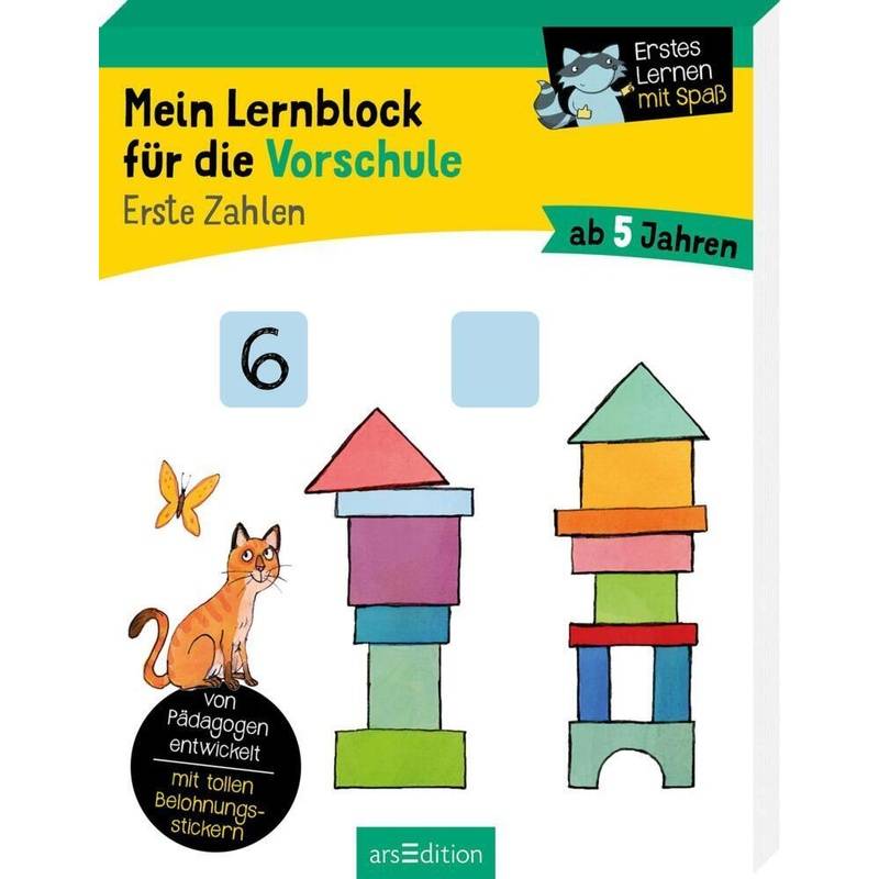 Mein Lernblock für die Vorschule - Erste Zahlen von ars edition
