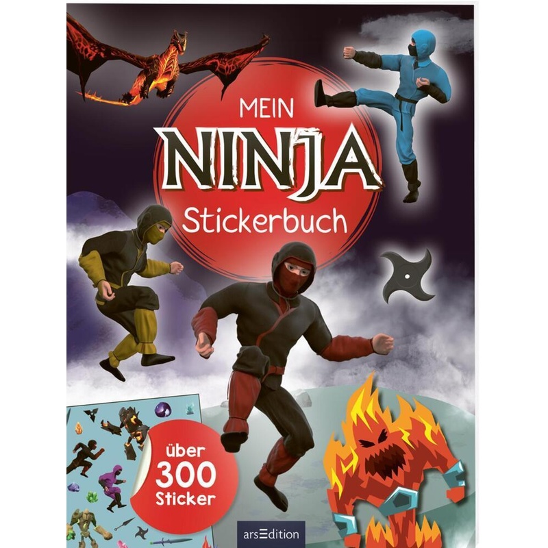 Mein Ninja-Stickerbuch von ars edition