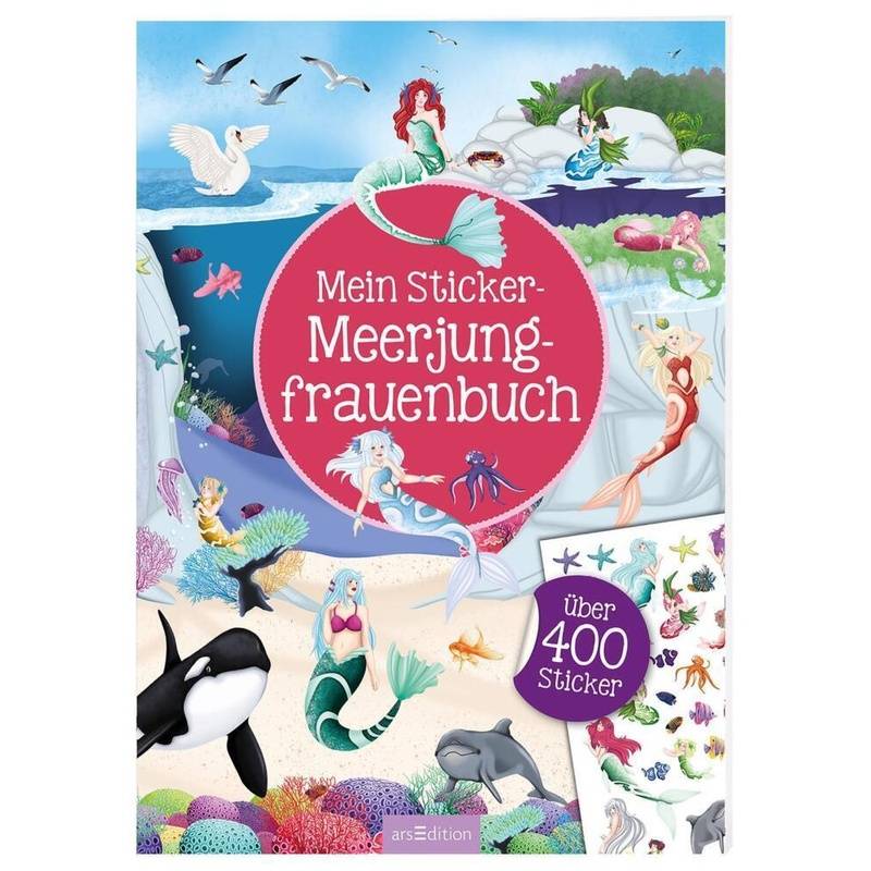 Mein Sticker-Meerjungfrauenbuch von ars edition