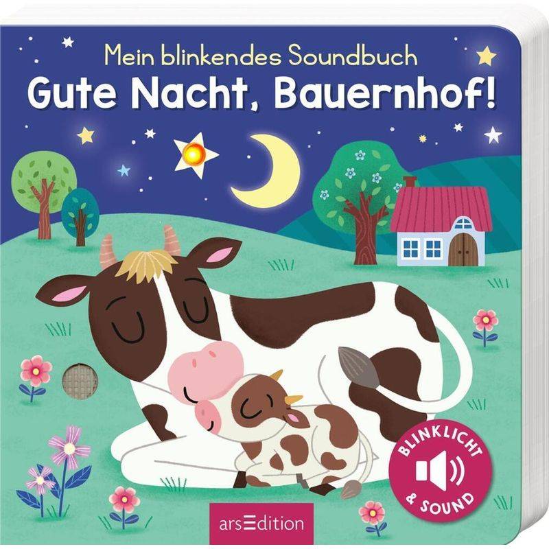 Mein blinkendes Soundbuch - Gute Nacht, Bauernhof! von ars edition