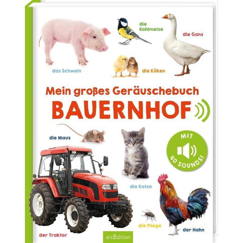 Mein großes Geräuschebuch - Bauernhof von ars edition