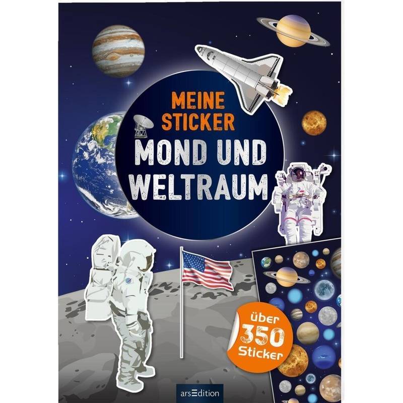 Meine Sticker - Mond und Weltraum von ars edition