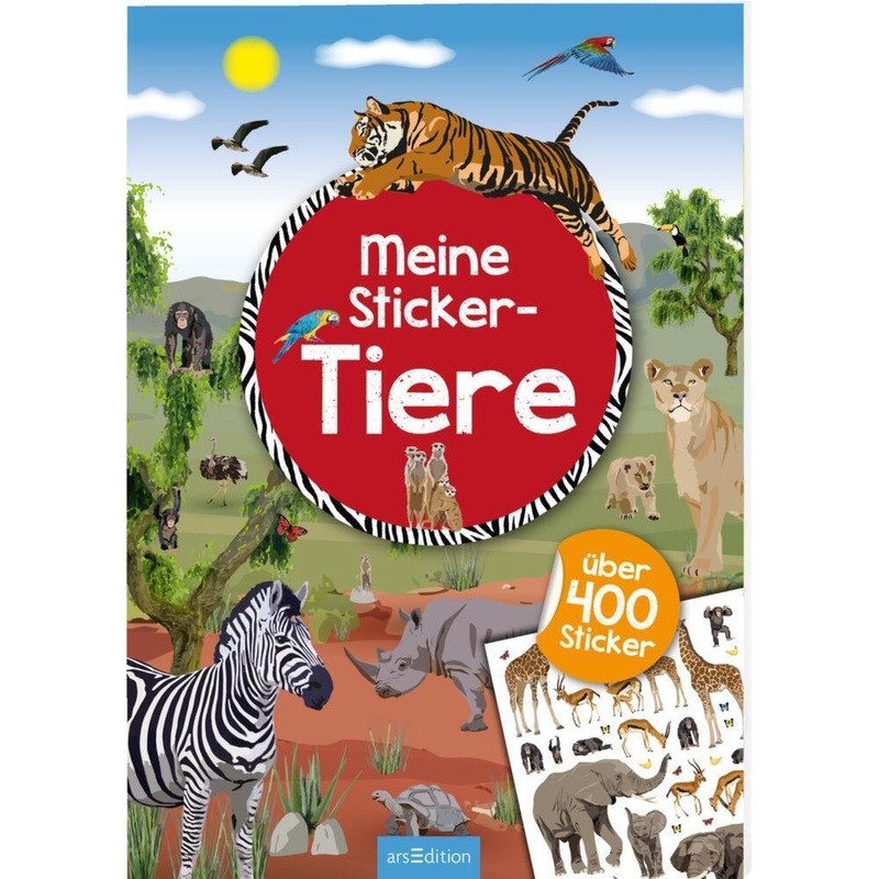 Meine Sticker-Tiere von ars edition