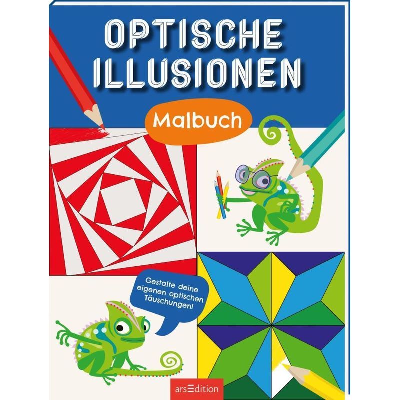 Optische Illusionen - Malbuch von ars edition