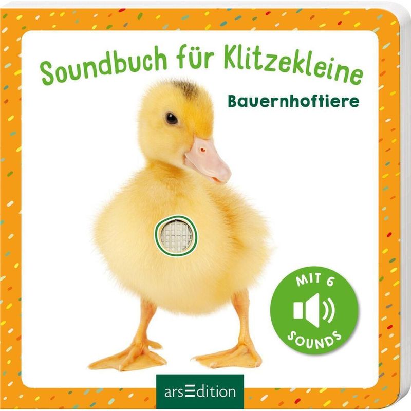 Soundbuch für Klitzekleine - Bauernhoftiere von ars edition