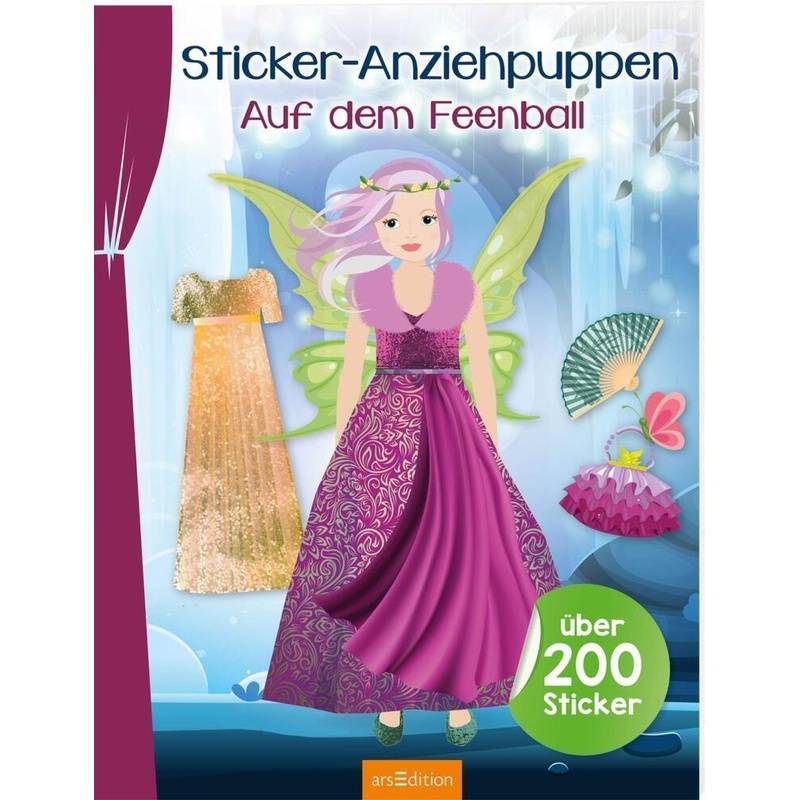 Sticker-Anziehpuppen - Auf dem Feenball von ars edition